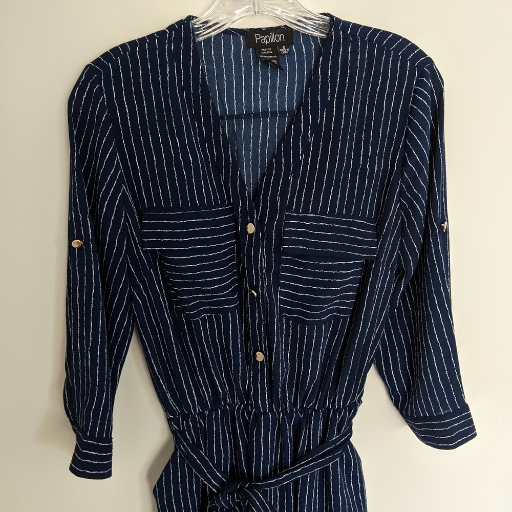 Papillon Navy Dress